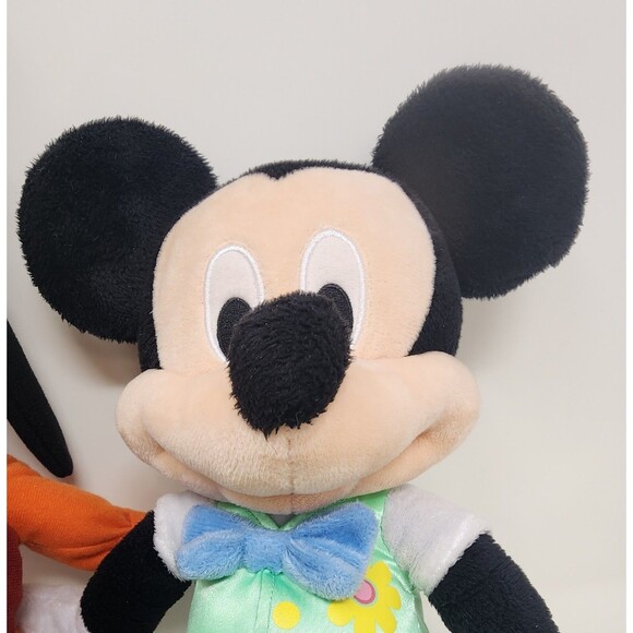 Disney Mickey Mouse And Goofy Plush 16" Just Play Stuffed Toys Dolls Classic - Picture 4 of 14